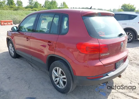 2013 Volkswagen Tiguan S z USA, uszkodzony, nr VIN WVGBV3AX4DW050986